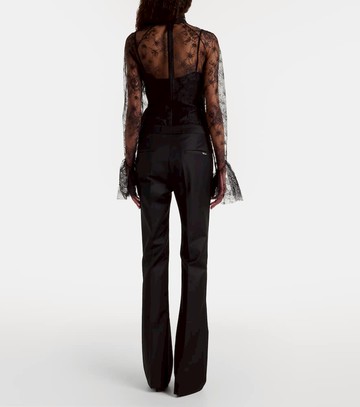 Blumarine Pleated flared pants