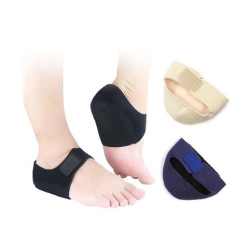 糊塗鞋匠 優質鞋材 J35 後跟凝膠魔鬼氈保護套 1雙