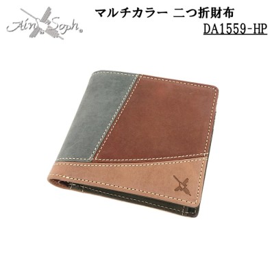 Ain Soph アインソフ マルチカラー 二つ折財布 ショート ハーフ 