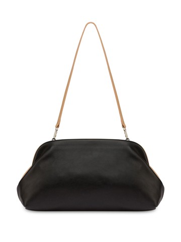 Philosophy Di Lorenzo Serafini - Lauren two-tone clutch bag - women - Calf Leather - One Size - Black