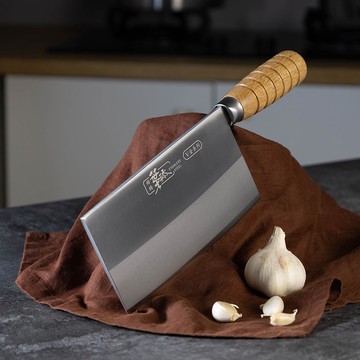 葉添-木柄系列 傳統菜刀-六寸剁骨刀/砍刀