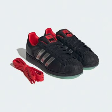 adidas 愛迪達 休閒鞋 Superstar II Coca-Cola 男鞋 女鞋 黑 可口可樂 聯名款 KH6891