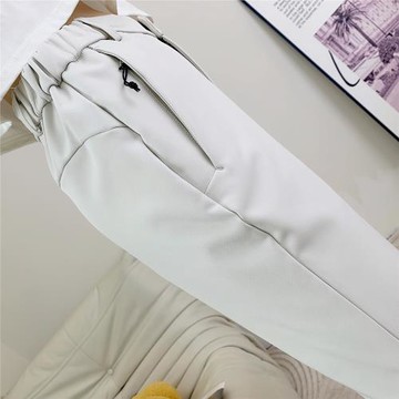 探拓戶外加絨軟殼褲女休閑直筒長褲秋冬季防水擋風徒步沖鋒登山褲