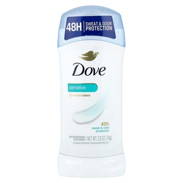 Dove, 止汗淨味劑，敏感適用，2.6 盎司（74 克）