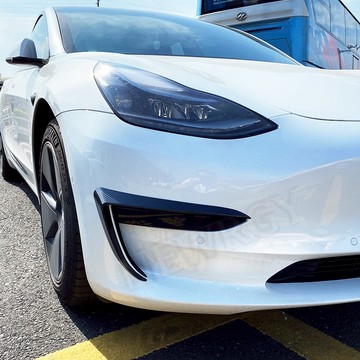 【實體門市-3星推薦】Model 3/Y專用 前霧燈風刀 霧燈擾流風刀 霧燈框 特斯拉 tesla