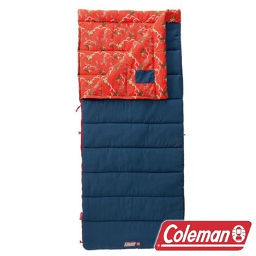 【Coleman 美國】COZY II 橘睡袋 / C5附EZ收納袋 CM-34772M 戶外.露營.休閒.旅行