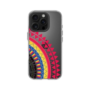 iPhone 16 Pro Clear 透明 - 花生騷 WasangShow - 虹彩布裙