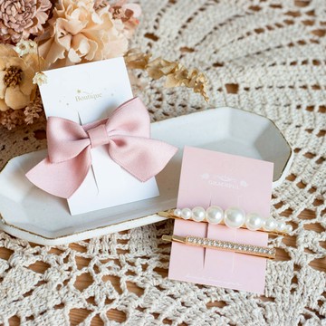 可可馬包裝 髮夾卡 飾品卡 飾品卡紙 飾品背卡 飾品紙卡 耳環紙卡 耳環卡紙 飾品袋 飾品展示 項鍊卡紙