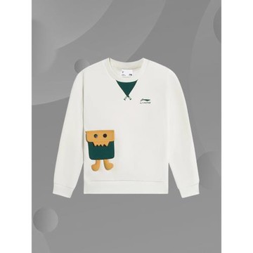 Lining YWDS411小童加絨衛衣