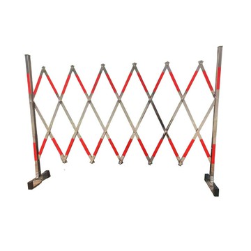 不銹鋼伸縮圍欄移動式折疊伸縮護欄施工安全學校安全警戒伸縮圍欄[DD030110]