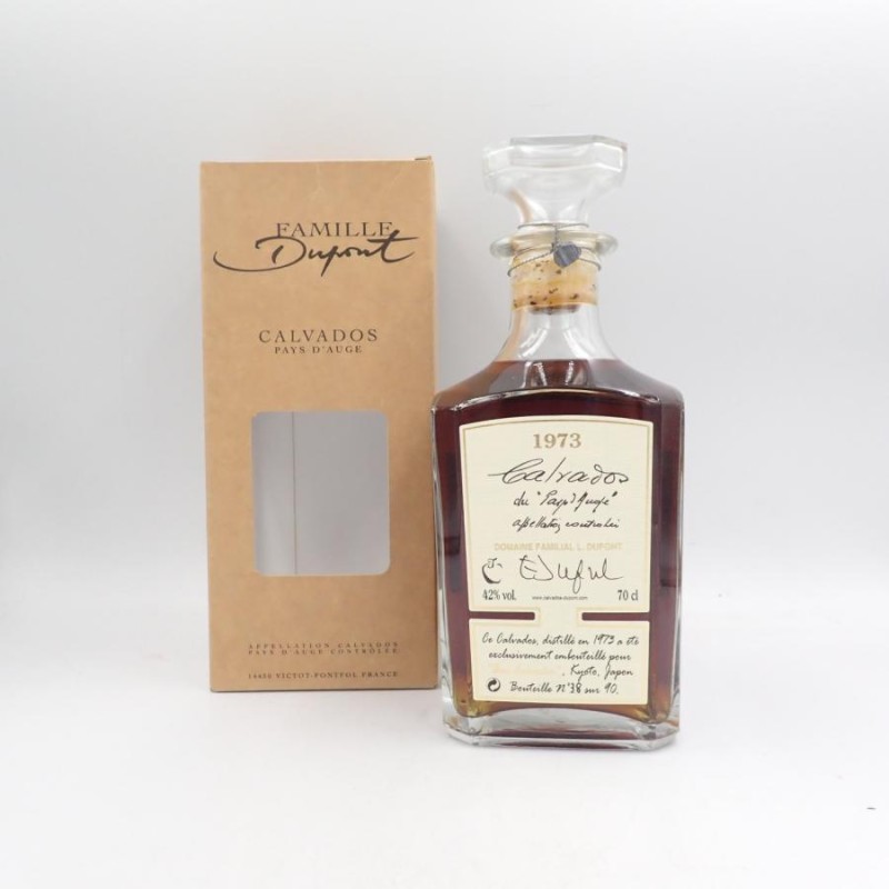 カルヴァドス デュポン 1973年 42％ 700ml for スリーリバーズ Calvados Dupont【E2】 | LINEブランドカタログ