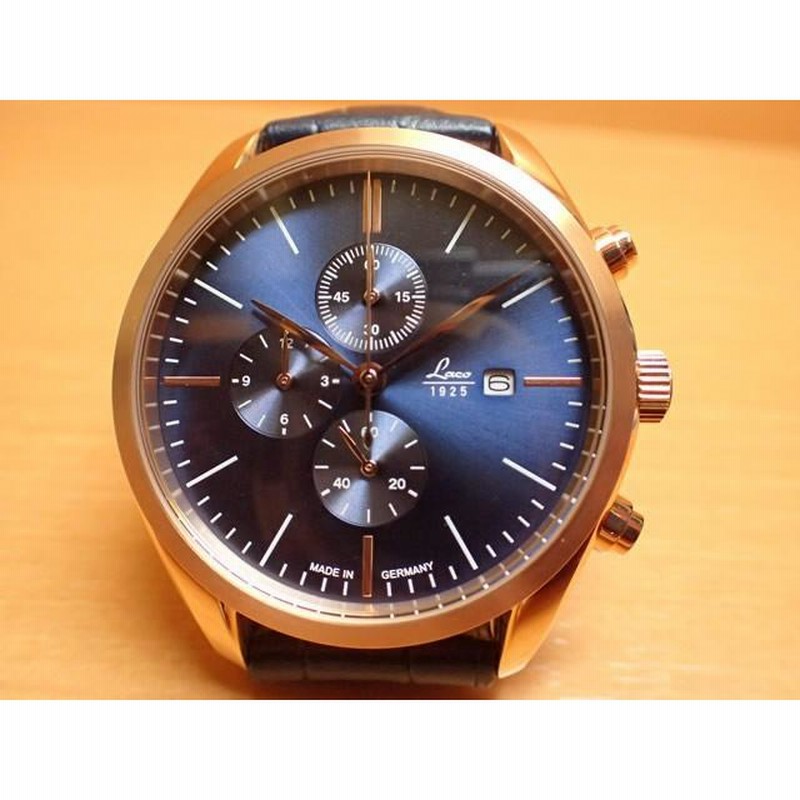 ラコ 腕時計 Laco 861904 Miami マイアミ クロノグラフ クォーツ