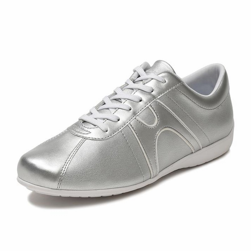 アウトレット レディース Hawkins ホーキンス Giulia フラットライト スニーカー Hw235 Silver 6h 23 5cm シルバー 通販 Lineポイント最大get Lineショッピング
