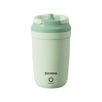 【KANDO】磁力攪拌杯 350ml 隨行杯 316不鏽鋼 (KB-350) - 綠色