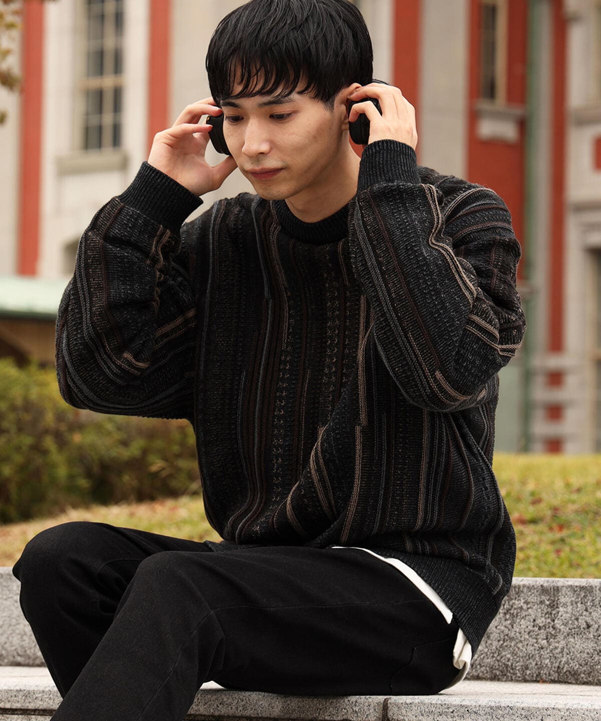 アウトレット】BEAMS HEART アソート レトロ クルーネック ニット 通販 LINEポイント最大1.0%GET LINEショッピング