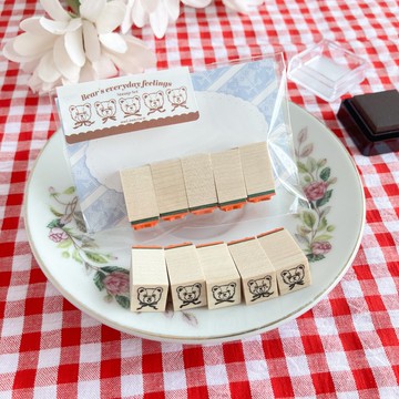 熊熊日常印章組 (楓木款)