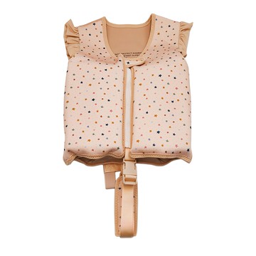 愛北鼻 兒童浮力背心  米底小星星圖案  嬰幼兒游泳安全裝備  米底小星星  1個