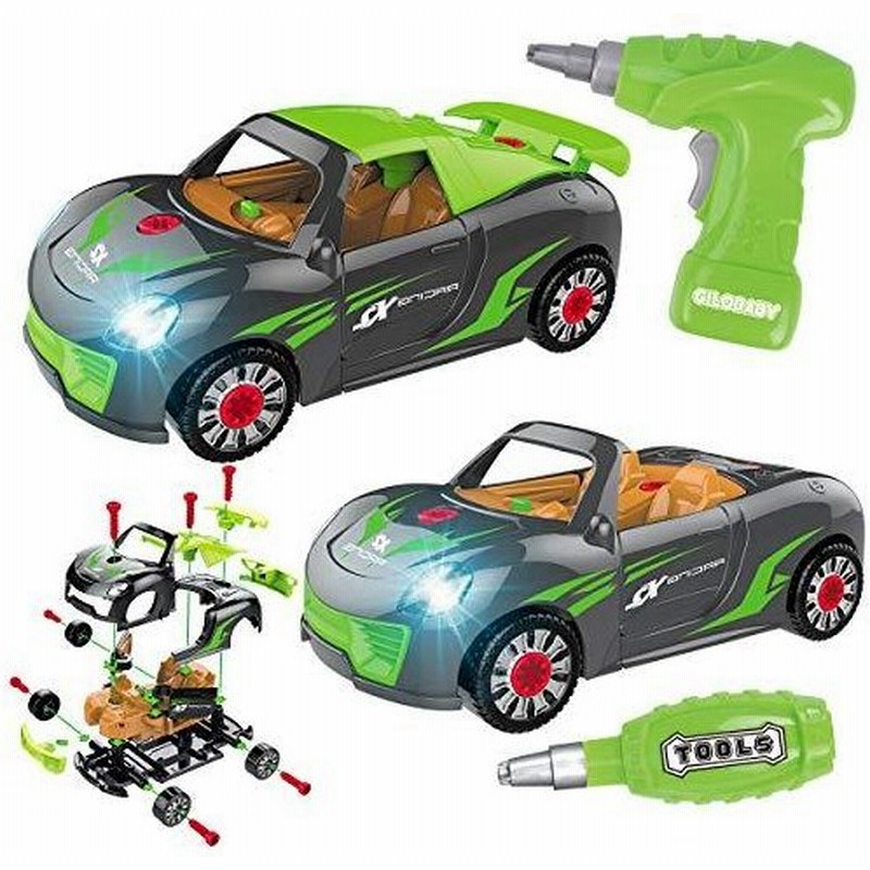 Gilobaby 2 In 1 車 おもちゃ 組み立ておもちゃ Diy車セット レースカー組立セット 音と光で 走行可能 安全な塗料を採用 通販 Lineポイント最大0 5 Get Lineショッピング