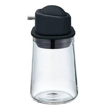 HARIO 好璃奧 辛普利按壓式醬汁瓶 黑色  80ml  1個