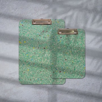 環保布纖板夾-霧森綠