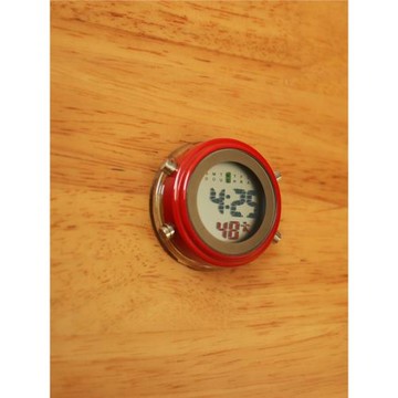 迷你貼墻鬧鐘摩托車載鐘表廚衛防水鐘便攜學生護士計時夜光電子鐘