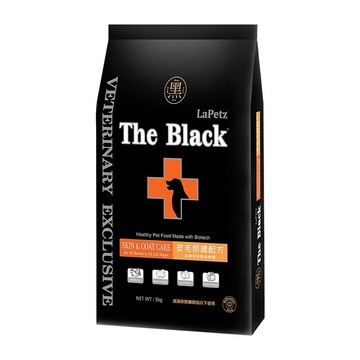 【LaPetz 樂倍】The Black黑酵母無穀犬糧5kg-皮毛照護配方