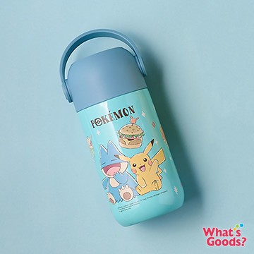 廠商配送 寶可夢 正版授權 皮卡丘&小卡比獸手提式燜燒罐(500ml)