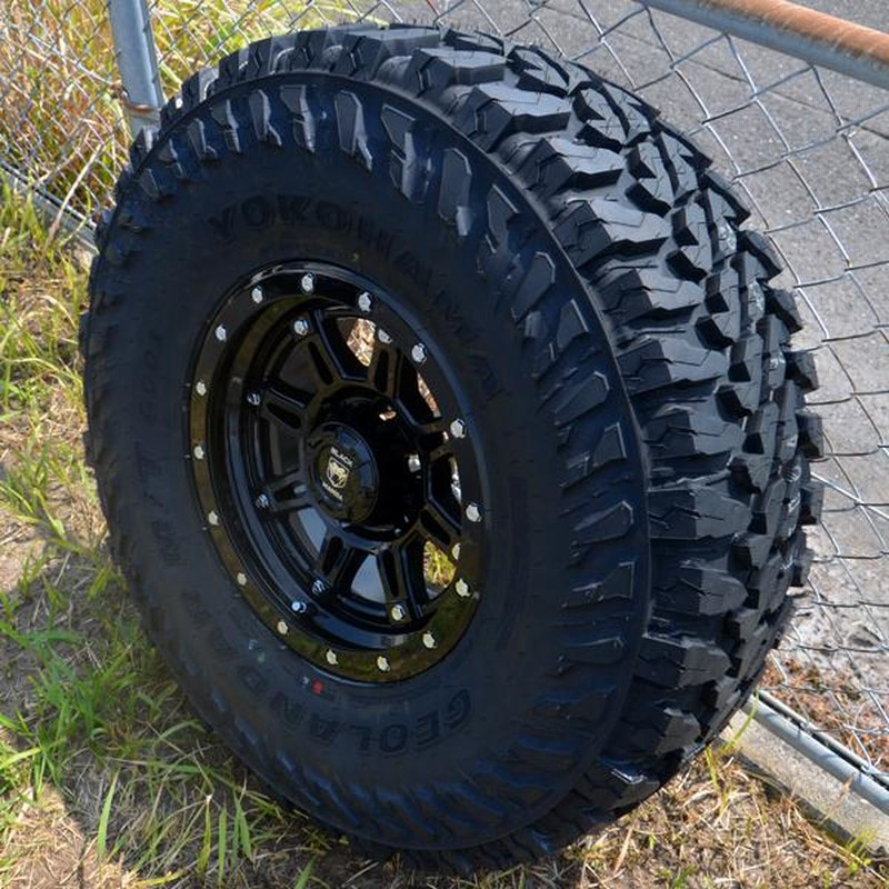 マッドタイヤ 新品 FJクルーザー 17インチ タイヤホイールセット ヨコハマ ジオランダー MT G003 265/65R17 265/70R17  285/70R17 | LINEショッピング