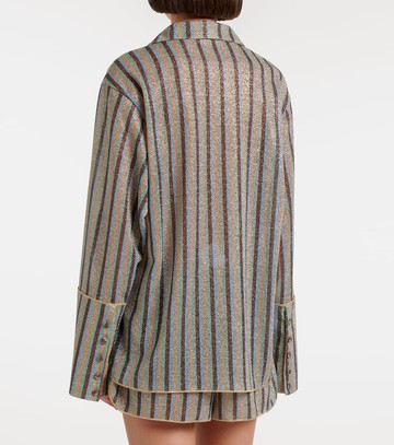 Oséree Lumière striped shirt