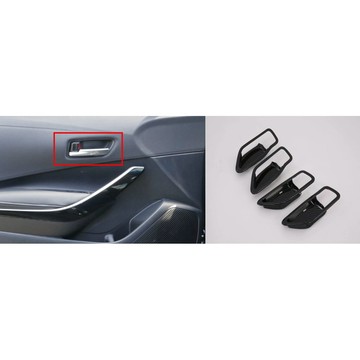 歐力斯~豐田 TOYOTA 19-25年 12代 ALTIS 內門碗 內門拉手 內把手框 內門把手框 內拉手框 碳纖維紋