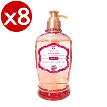 INESVIA茶樹精油抗菌液態皂疫起防護超值8瓶組(300ml/瓶)