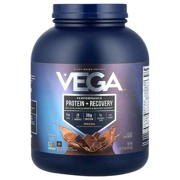 Vega, 運動，植物基優質蛋白質，摩卡咖啡味，4 磅 3.9 盎司（1.92 千克）