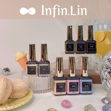 💗免運隔日到貨【✨Infin.Lin 星空膠系列】美甲 星空膠 光撩指甲油 檢定用 甲油膠 色膠 光撩 指甲油 指甲油膠
