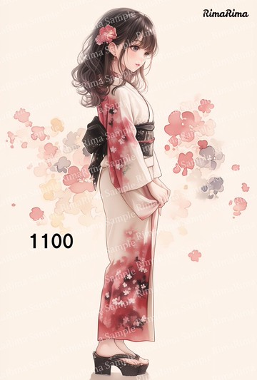 1100 原創貼紙 原創人物貼紙 貼紙 RimaRima りまりま