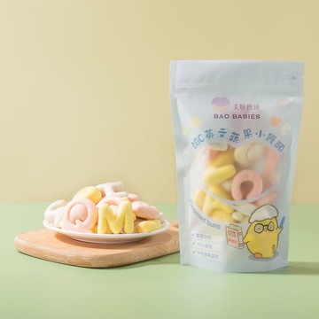 美姬饅頭 ABC英文蔬果小饅頭 一包180g