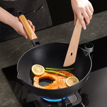 【Taste Plus】悅味元木 鑽石級內外不沾鍋 平底鍋 平底煎鍋 26cm