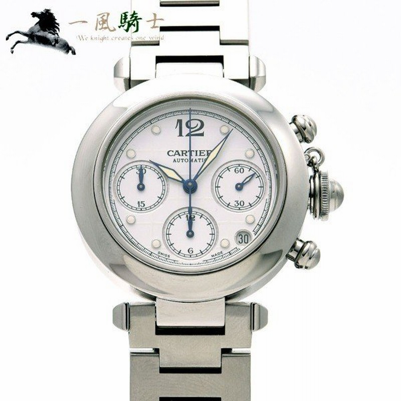 Cartier カルティエ パシャC クロノグラフ W31039M7 中古 286786 通販 