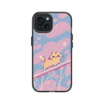 iPhone 15 Clear 酷墨灰 - Jazlynn - 欄杆漫步