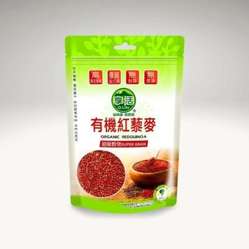 Q-Life 享活 有機紅藜麥 450gx6包 超級穀物 Omega3 優質蛋白質 膳食纖維 素食