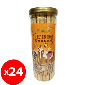 【匠菓子】巨無霸香濃酥脆牛奶棒-起司口味(360g/罐)*24罐組