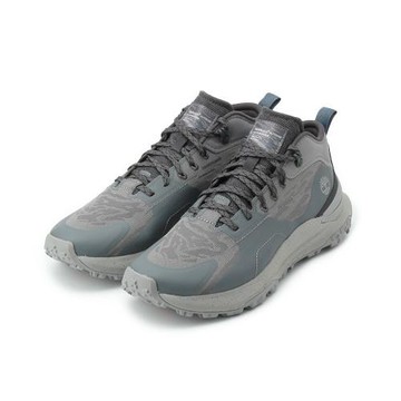 Timberland 男款淺灰色Motion Access中筒健行鞋│A6DBDEVF - 紅配綠