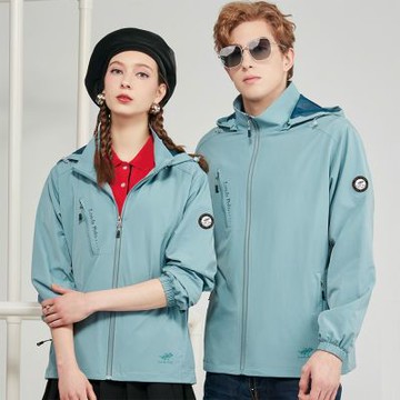 【Londa Polo】網裡外套-帽子可拆式(P258605)莫藍迪綠