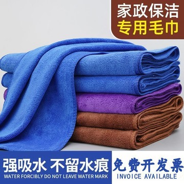 隔日💥強吸水不留水痕家政保潔專用毛巾定製清潔抹布不掉毛加厚洗車廚房