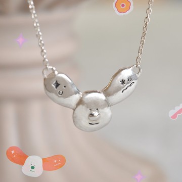 二毛銀 x 食菇 - 【飛飛狗-項鍊】