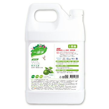 一滴淨蘆薈多酚洗碗精1加侖 檸檬