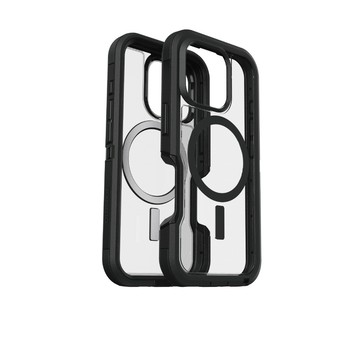 OTTERBOX iPhone 16 Pro 6.3吋 Defender XT 防禦者系列保護殼-黑透(支援MagSafe)