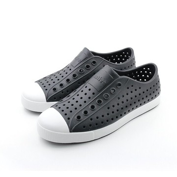 Native JEFFERSON 男女款 防水 洞洞鞋 休閒鞋 111001001105 白x黑【iSport】