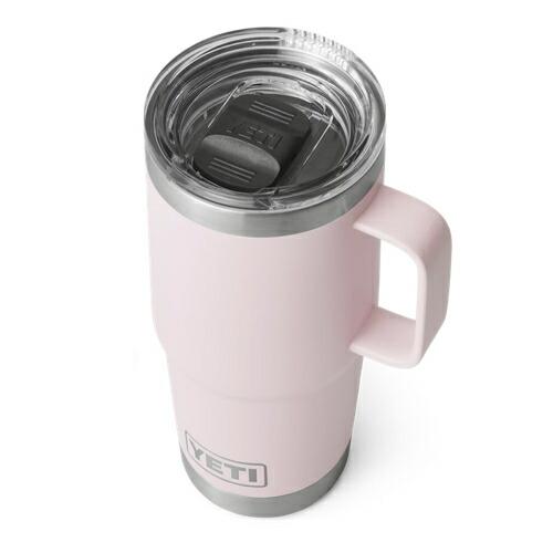 ＜限定カラー＞YETI Rambler 20oz Travel Mug With Stronghold Lid Ice Pink   イエティ ランブラー 20oz 591ml トラベルマグ ストロングホールド蓋