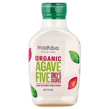 Madhava, 有機龍舌蘭五號，低血糖甜味劑，16 盎司（454 克）