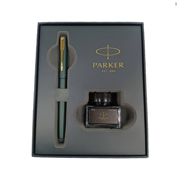 PARKER 新威雅XL 鋼筆 森林綠 墨水禮盒組